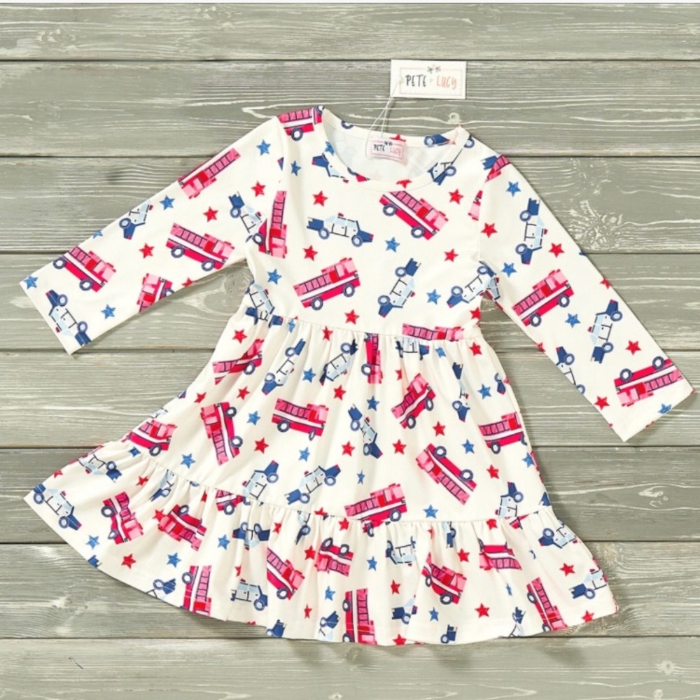 NWT Pete+Lucy Hometown Heros Brave Brigade Dress